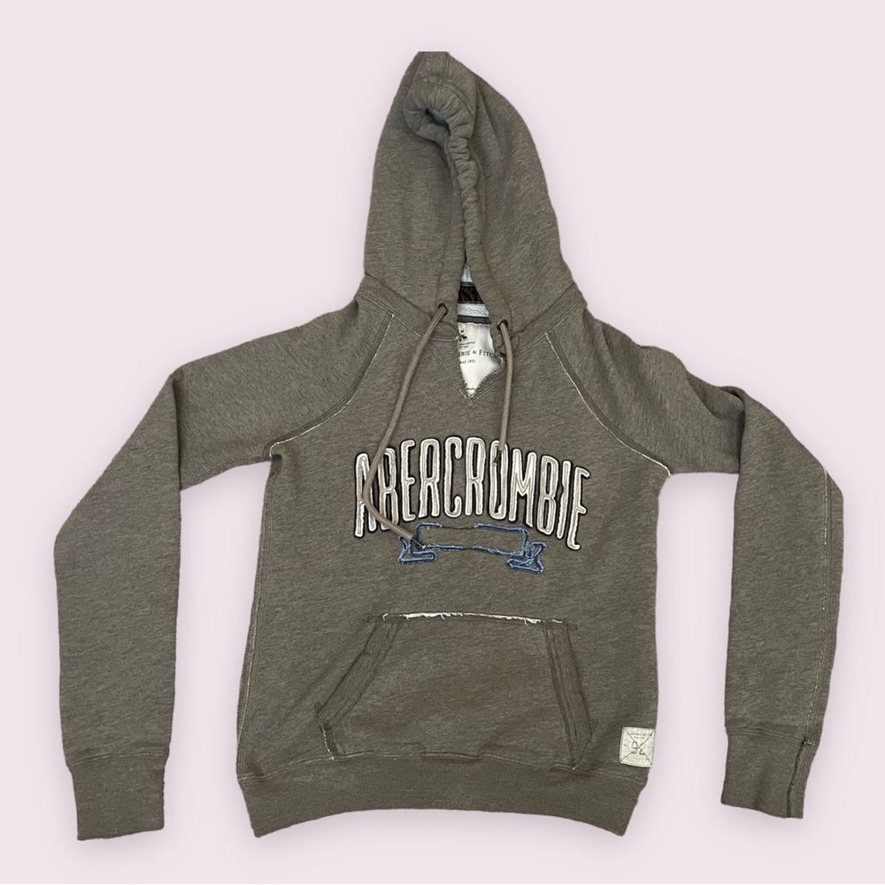 Abercrombie & Fitch Brown Hoodie Womens Medium